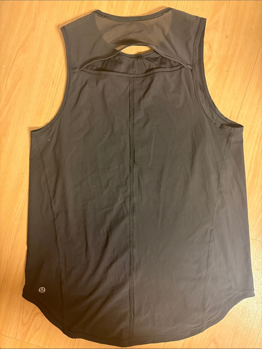 Women's Black Sleeveless Performance Tank LULULEMON SIZE 8